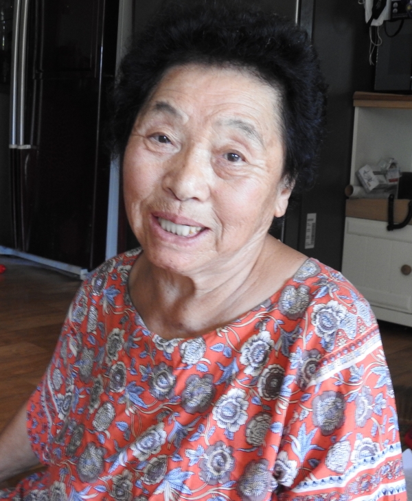 ▲고등학교졸업학력 검정고시에 합격한 82세의 김순옥 할머니