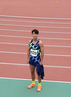 서천군청 우상혁, 남자 높이뛰기 우승